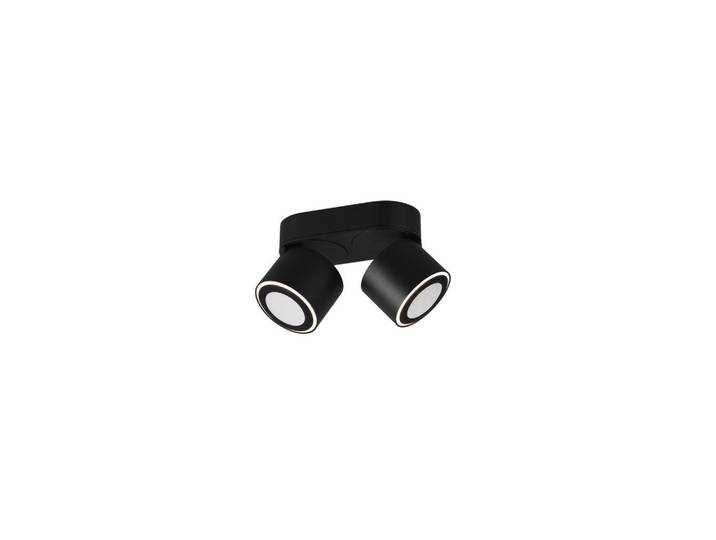 Led-Strahler Taurus, Schwarz, Metall, 10.6 cm, Lampen & Leuchten, Innenbeleuchtung, Spots & Strahler, Deckenspots