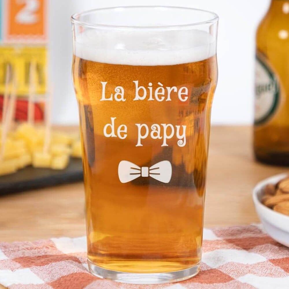 Ocadeau Verre à bière personnalisable
