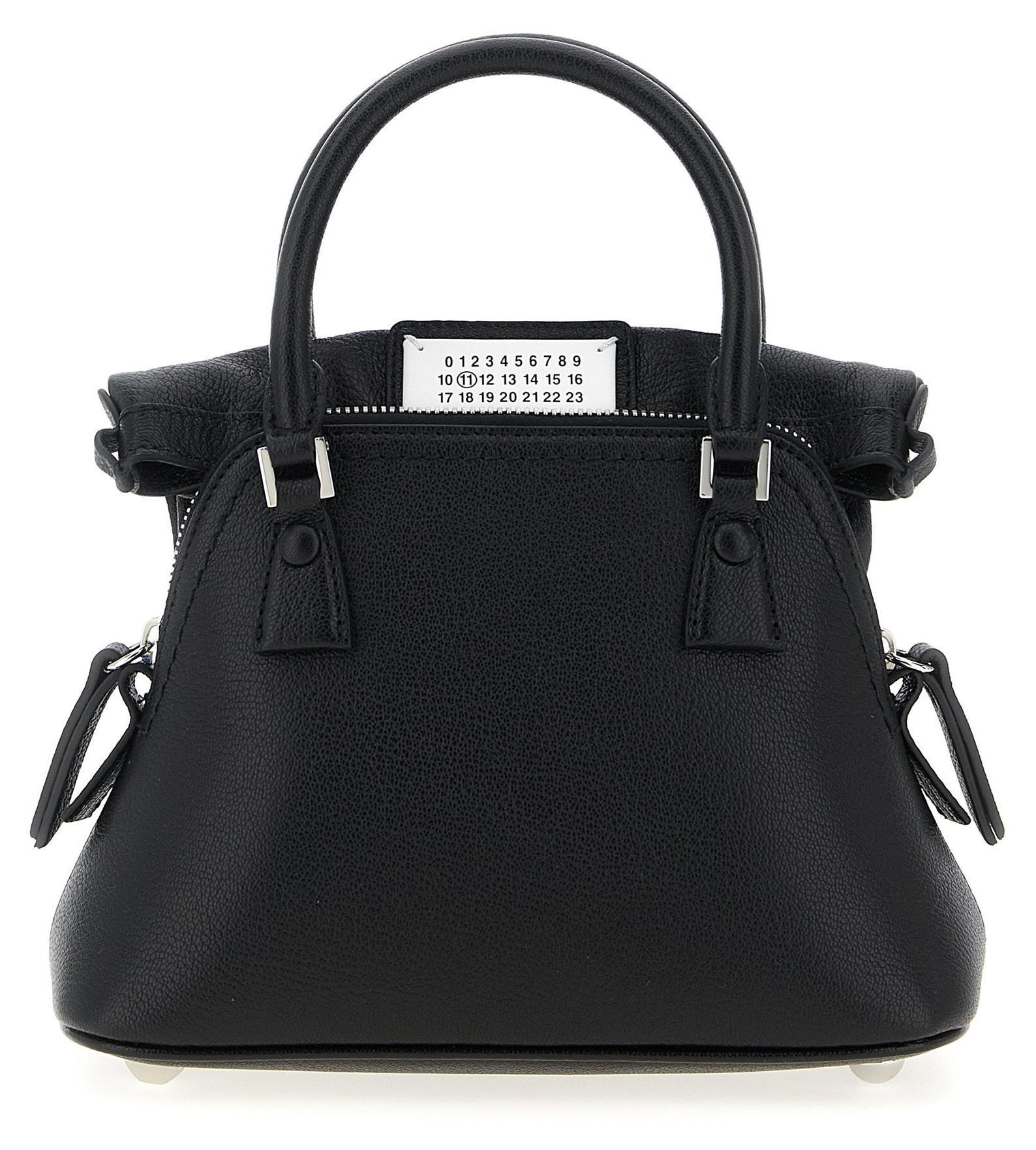 Maison Margiela 5AC Classique Micro genarbt schwarz