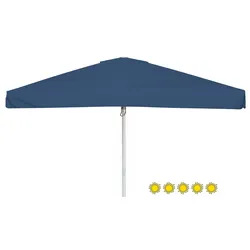 Doppler Gastronomie Sonnenschirm "Braumeister 400 x 400",dunkelblau,400 x 400 cm