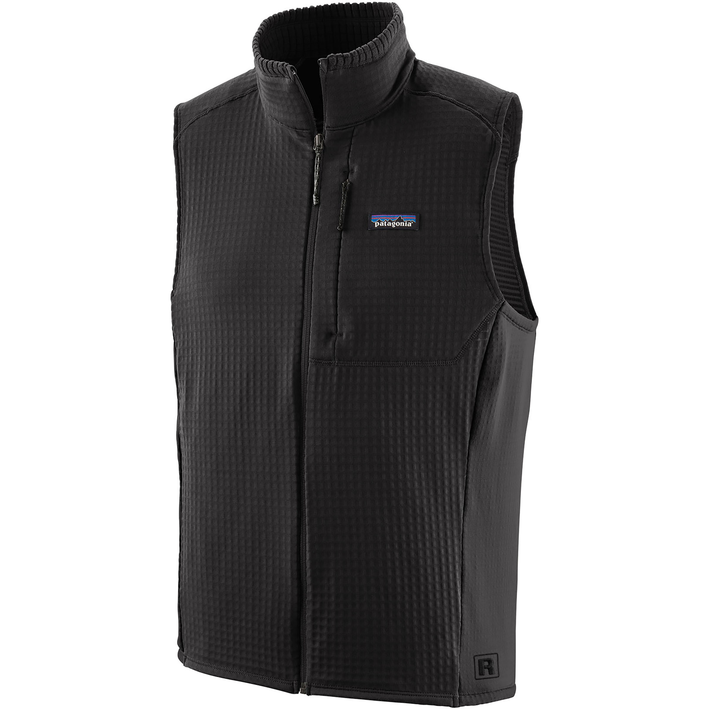 Patagonia R1 Weste Herren Fleecewesten schwarz Größe M Trekking Klein verpackbar Wasserabweisend