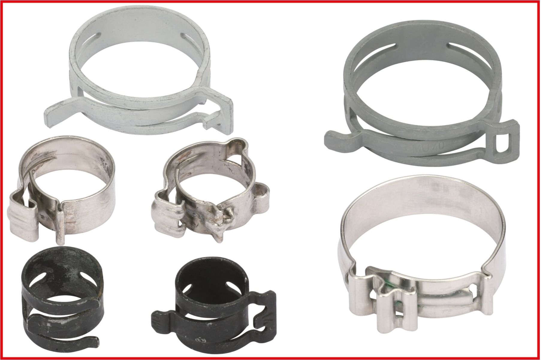 KS Tools KFZ Schlauchschellenzangen-Satz, 4-teilig (115.1104)
