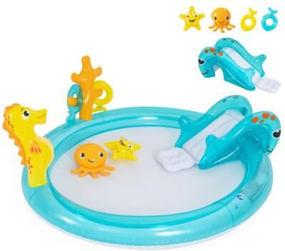Costway Outdoor Children Summer Water Park for Backyard and Garden