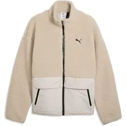 Puma Herren Freizeit / Mode Sommer GJ Jacken / Anoraks Jacken/Anoraks lg.Arm He/Uni Hybrid ReFibre Sherpa Jacket M, Größe L in beige beige