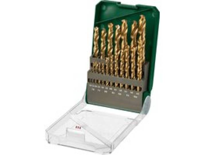 PARKSIDE® Set de forets ou Mèches à bois (Forets acier HSS 19pcs.)