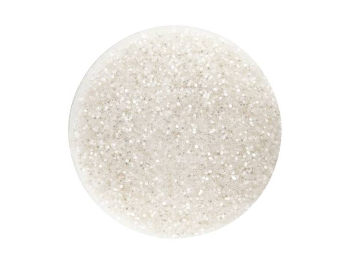 Bio Glitter fein, 10g weiss