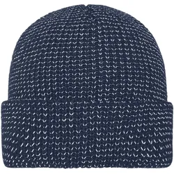 Myrtle Beach Unisex Reflektierende Strickmütze Beanie MB7142 navy one size