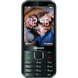 Maxcom MM 334 VoLTE 4G Classic telefonas (3.20", 2 Mpx), Tastenhandy, Schwarz