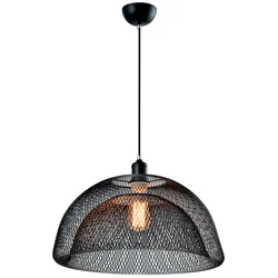 DesignLive Pendelleuchte Cormit Alu, Eisen, Stahl & Metall Schwarz