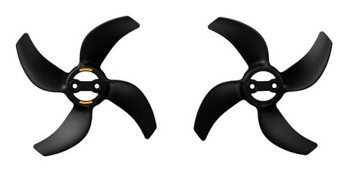 DJI 4-Blatt Multicopter-Propeller-Set Normal 3.3 x 4 Zoll (8.4 x 10.2 cm) CP.FP.00000310.01 Avata 360, Avata 360 Fly More Combo (