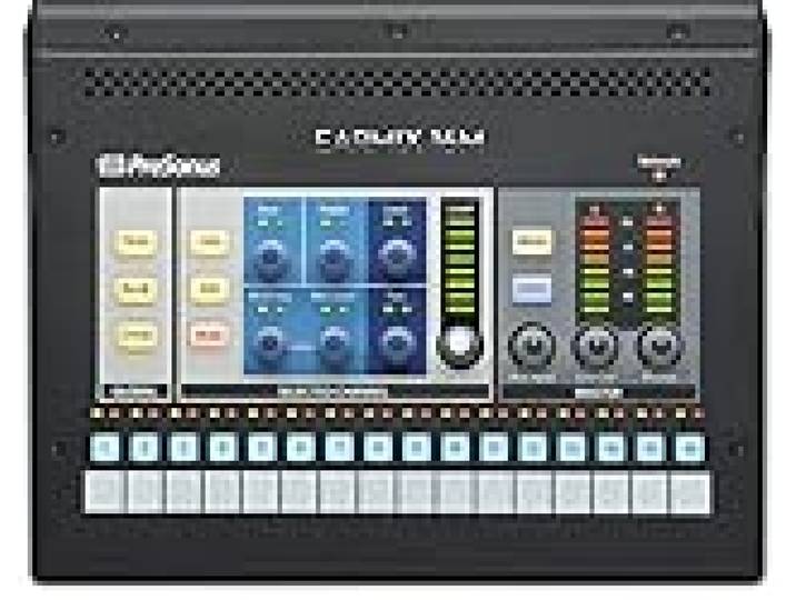 PreSonus EarMix 16M 16 Canaux 20 - 20000Hz - Tables de Mixage Audio (16 canaux, 24 bit, 20 - 20000 Hz, 0,01%, +18 dBu, ±0.5 dBu, CC)