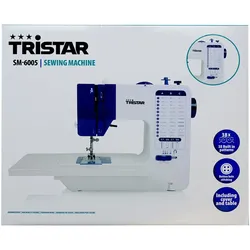 Tristar SM-6005 Nähmaschine, 38 integrierte Stichmuster, LED-Beleuchtung