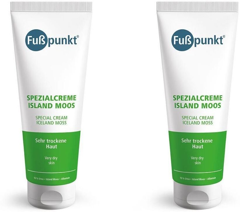 Fußpunkt Fusspunkt Spezial Island Moos Creme 2x 2x125 ml