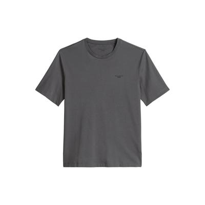 T-Shirt MARC O'POLO DENIM "T-Shirt T-Shirt, SSL, Logo Print, Reg F 1er Pack", Herren, Gr. M, grau (dunkelgrau), Obermaterial: 100% Baumwolle CO., Shirts T-Shirt