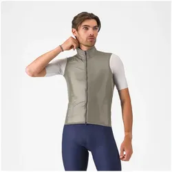 Castelli, Herren, Velojacke, Aria 2 Vest (S), Grau, S