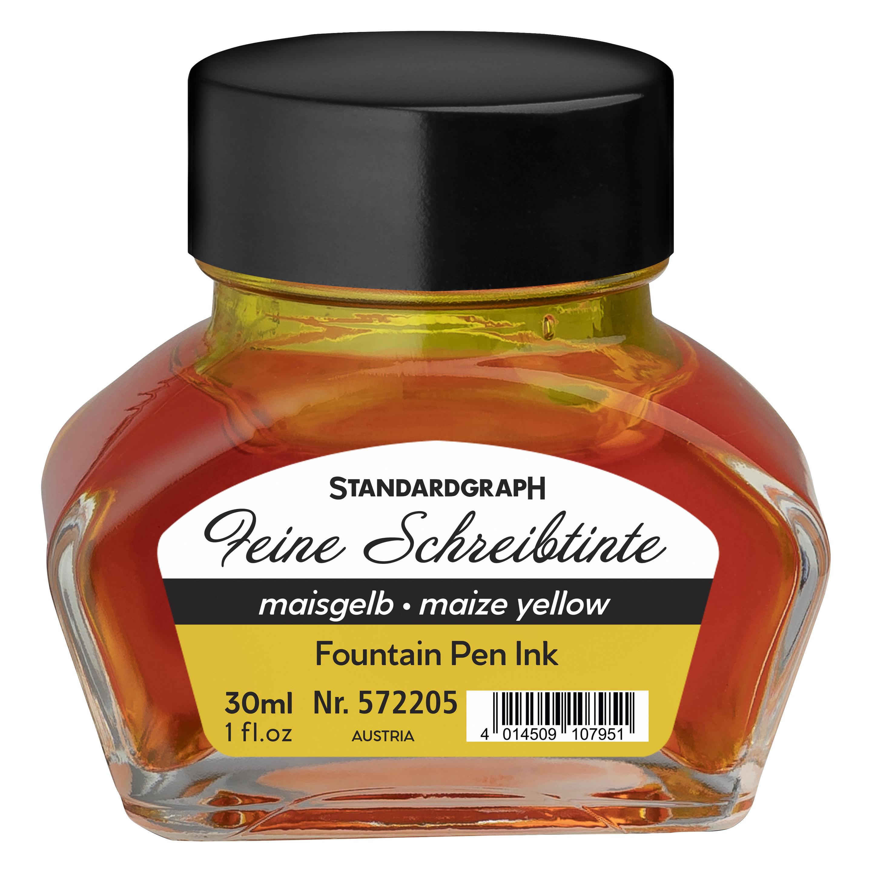 Standardgraph Tinte 30 ml Maisgelb (Gelb) (572205-SG)