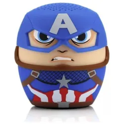 Bitty Boomers Mini-Lautsprecher Captain America 5 cm, Bluetooth Lautsprecher