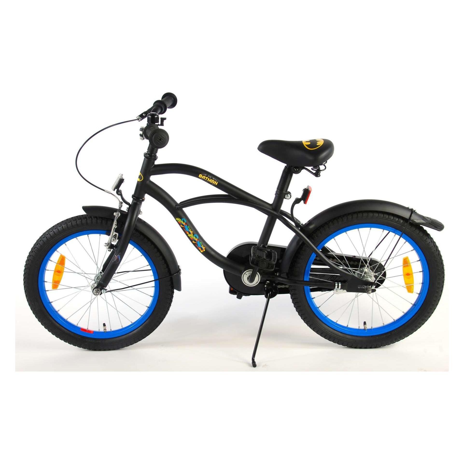Batman Kinderfiets - Jongens - 18 inch - Zwart (18") (81834)