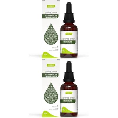 Nupure proba bitter Naturkräuter Tropfen 2x 2x50 ml zum Einnehmen