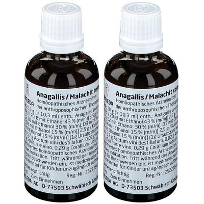 Anagallis/Malachit comp.Mischung 2x 2x50 ml Mischung