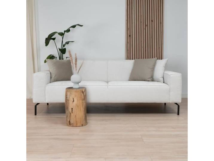 Livin24 Canapé scandinave Kansas beige mélange