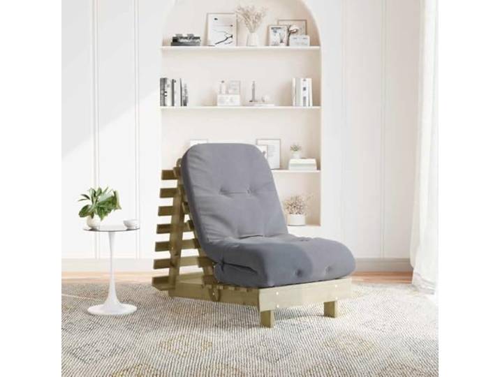 HKPWRBFG Futon Schlafsofa, Massivholz Klappbar, Kiefer Verstellbare Rückenlehne, Platzsparend klappbar, Vielseitig einsetzbar