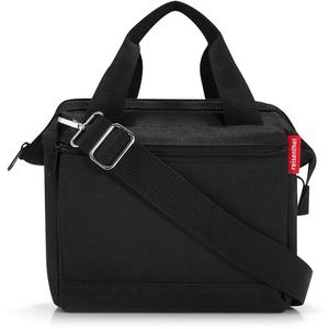 Reisenthel Umhängetasche Allrounder Cross, Polyester, black, 3 Fächer, 22 x 24 cm, wasserabweisend