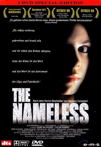 Jaume Balaguero - The Nameless (2 DVDs) [Special Edition] - Preis vom 11.10.2026 23:13:37 h