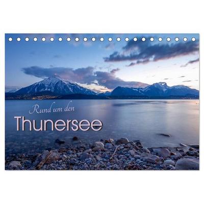 Rund um den Thunersee (Tischkalender 2026 DIN A5 quer), CALVENDO Monatskalender
