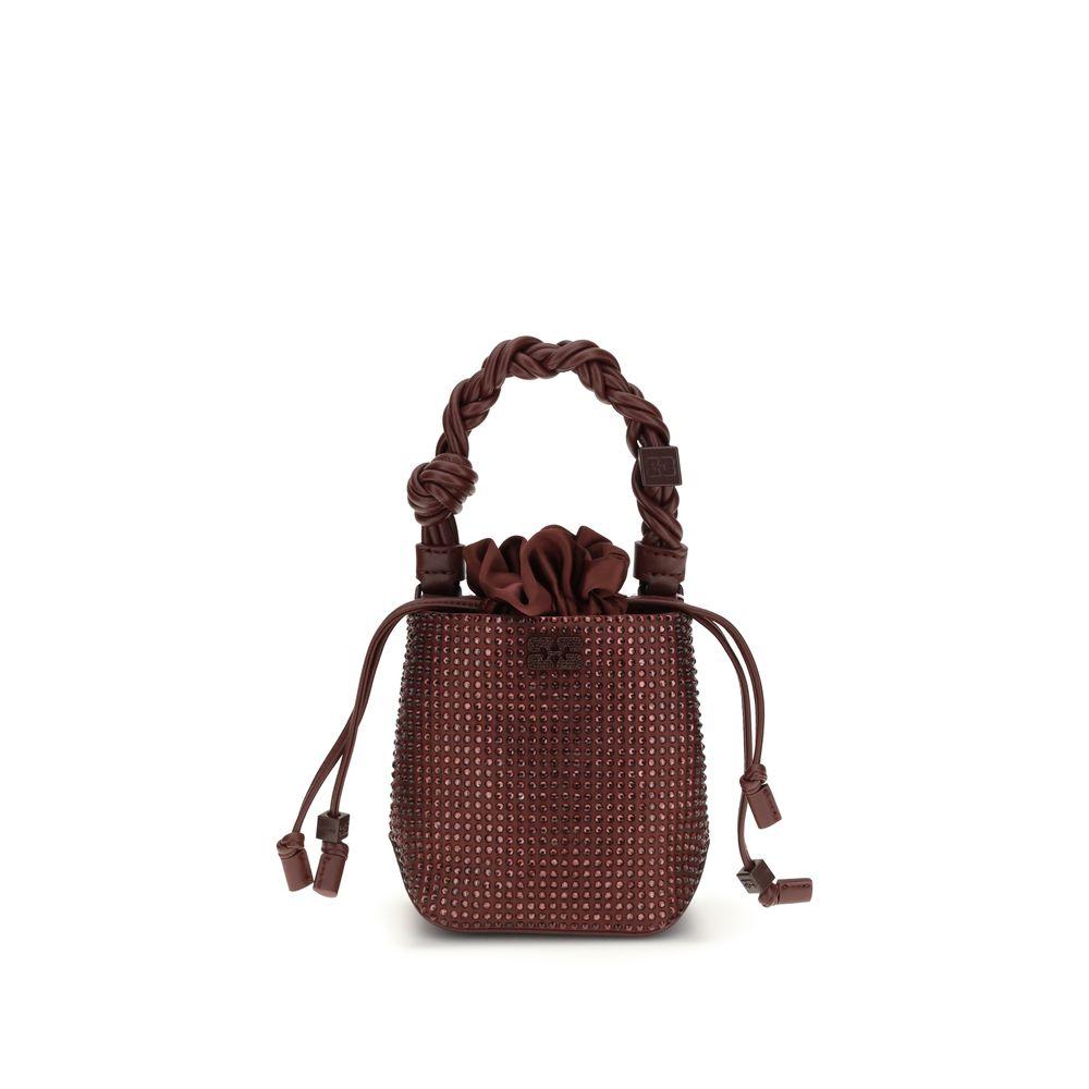 Bordeaux recycelte Polyester-Handtasche