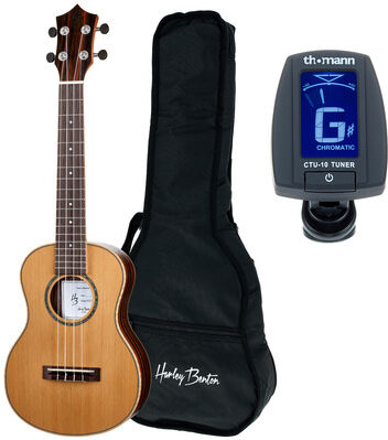 Harley Benton Hawaii Cedar Tenor Bundle Natur matt