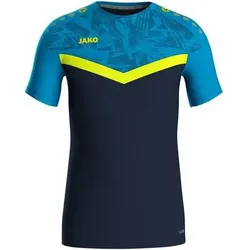 JAKO Herren Shirt T-Shirt Iconic, Größe L in Blau Blau