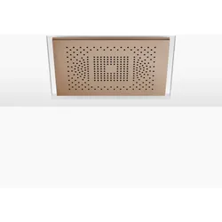 Dornbracht SERENITY SKY Regenpaneel für Deckeneinbau mit integrierter Beleuchtung, 41771979-42, Farbe: Bronze gebürstet
