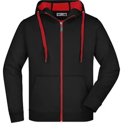 James & Nicholson Herren Doubleface Jacke Sweatjacke JN355