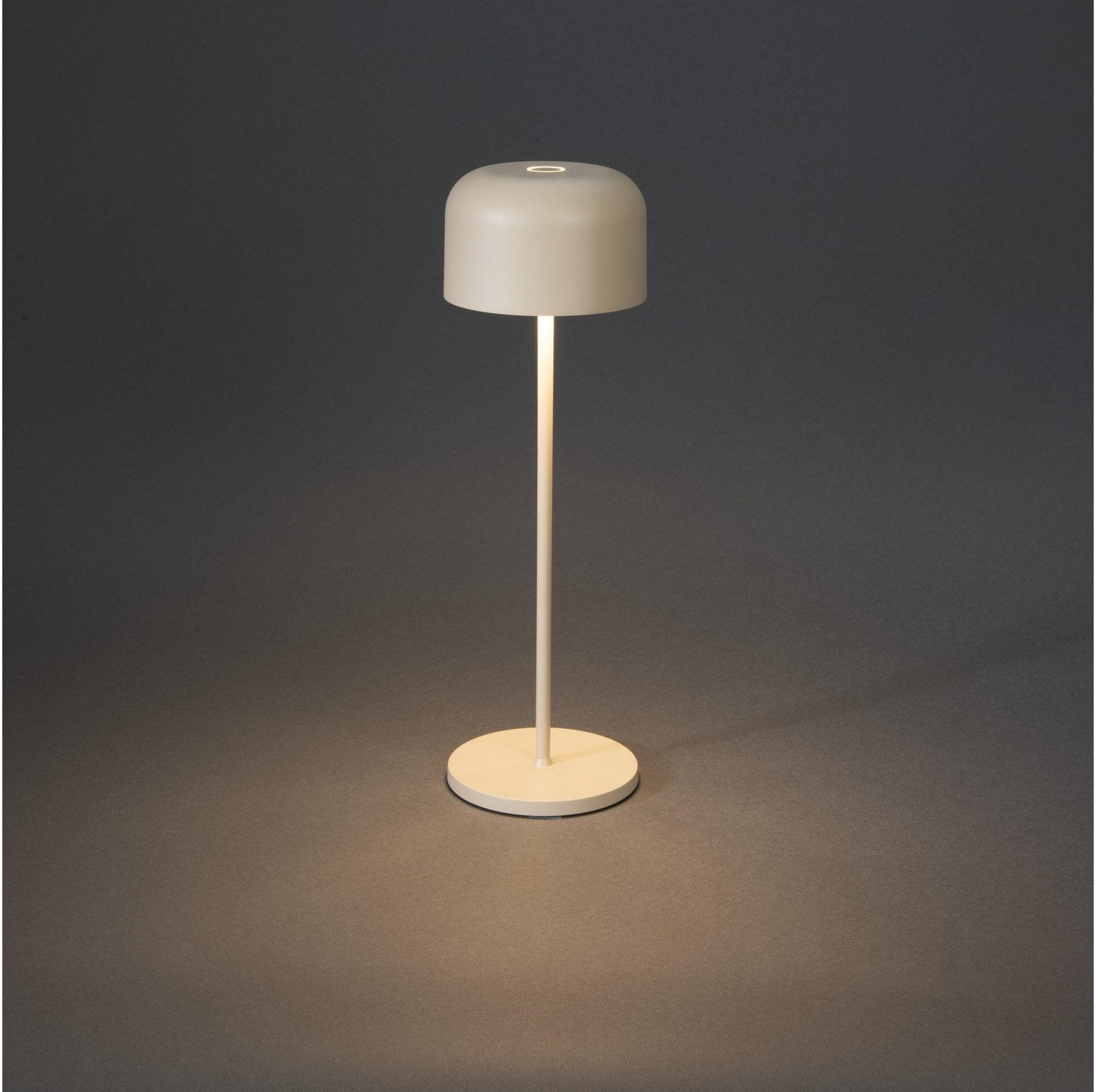 KONSTSMIDE Tischleuchte "Lille USB", beige (sand), Leuchten, Tischleuchte sand Einheitsgröße