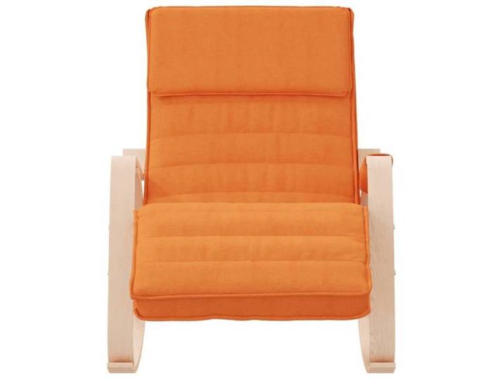 Jaune Chaise/Fauteuil à bascule SOLOMON Pour 1 personne Jaune foncé Tissu FF884