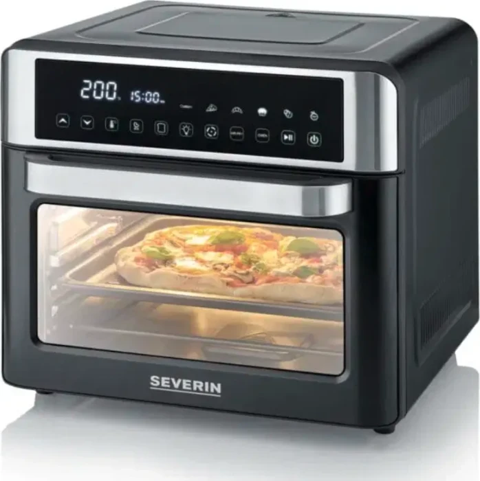Severin S-Style Speed Pro Föhn mit Ionentechnologie, Diffuser und Konzentrator, 2000 W, antraciet (TO 9579)