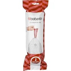 Brabantia PerfectFit Müllbeutel Typ J 20-25 L, 20 Stck