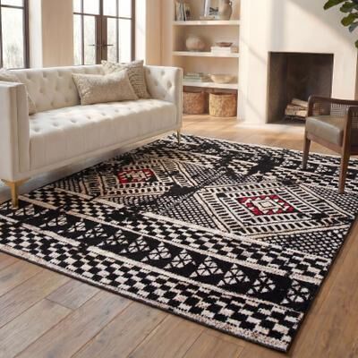 SAFAVIEH Adirondack Leah Moroccan Boho Distressed Rug