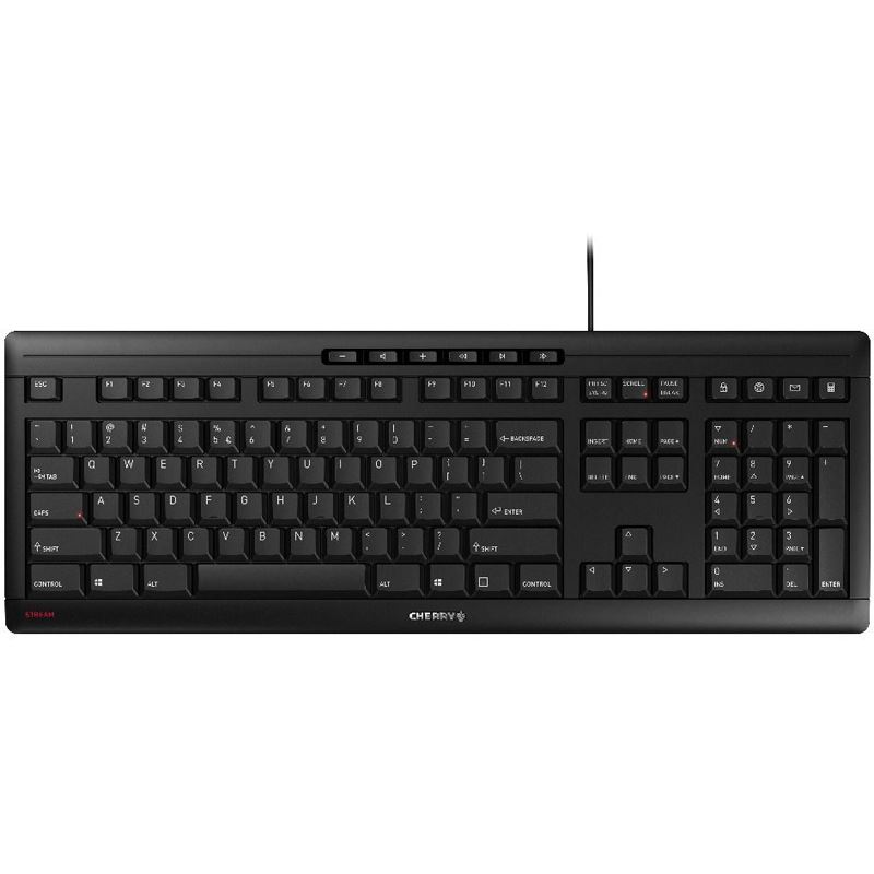 CHERRY Stream Keyboard 2019 schwarz, USB, EU Layout (JK-8500EU-2)