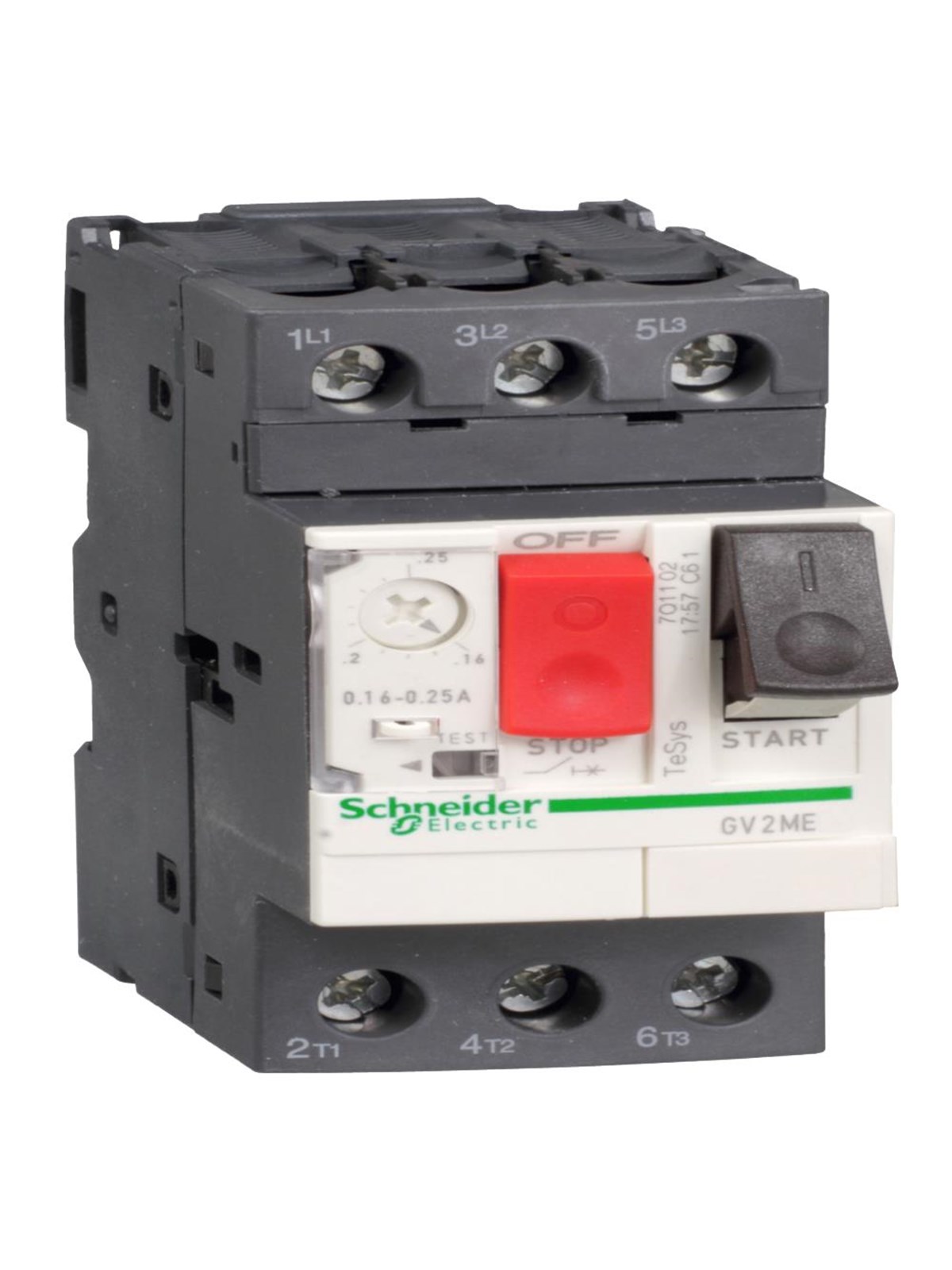 Schneider Electric Tesys gv motor circuit breaker gv2me16 thermal-magnetic 9
