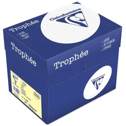 Clairalfa, Kopierpapier, Multifunktionspapier Troph‚e, A4, gelb (A4, 210 g/m2)