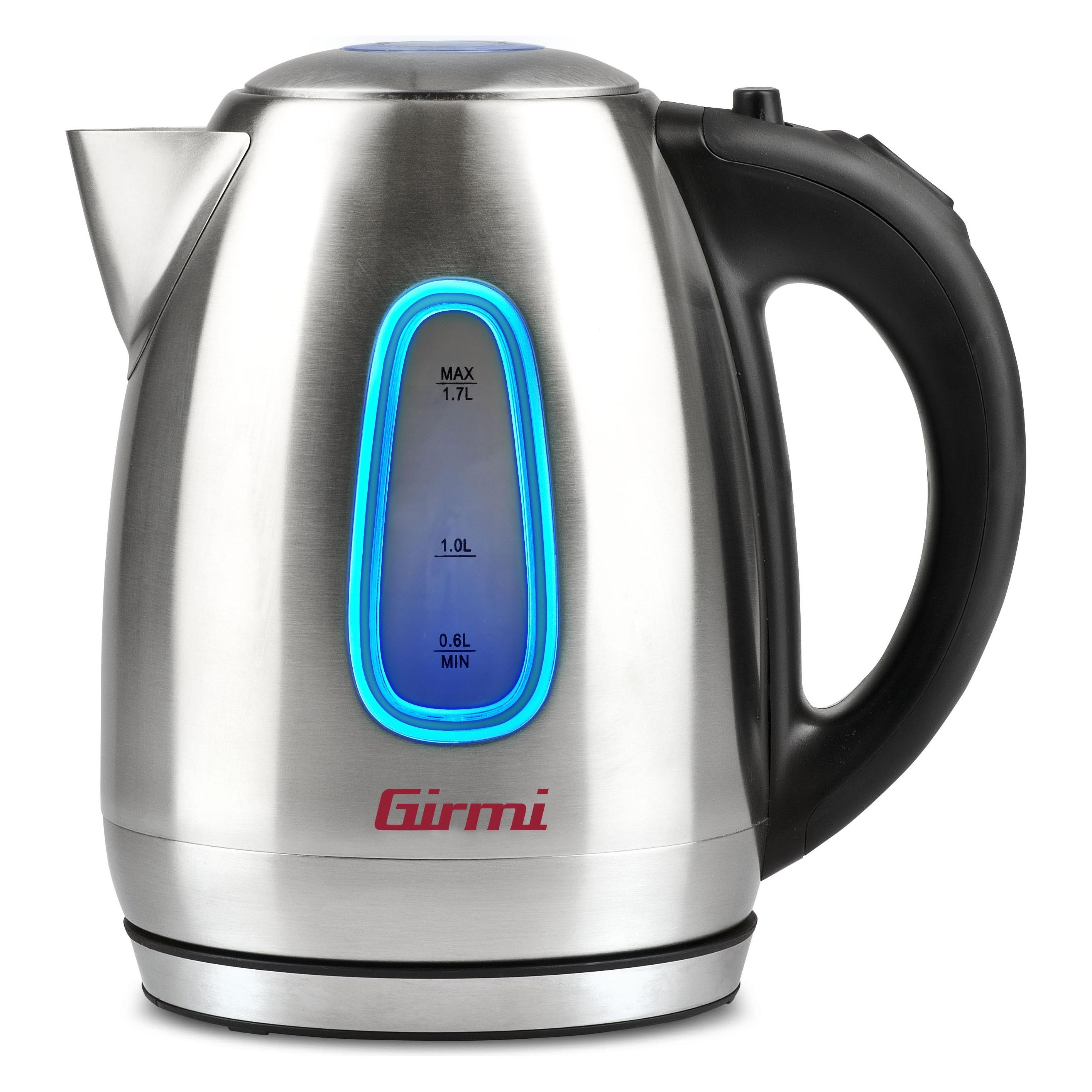 Girmi BL30 Elektrischer Wasserkocher 1,7 L 2200 W Edelstahl (1.70 l) (BL3000)