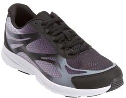 Women's CV Sport Julie Sneaker by Comfortview in Black (Size 7 1/2 M)