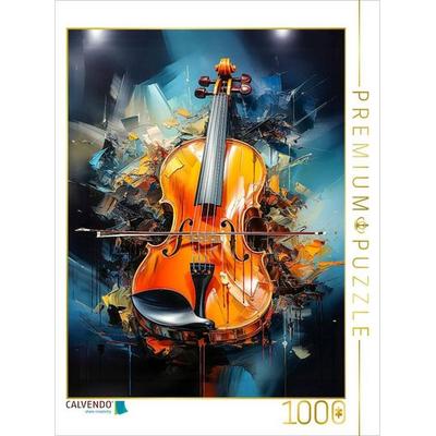 CALVENDO Puzzle Die Geige | 1000 Teile Lege-Größe 64x48cm Foto-Puzzle für glückliche Stunden