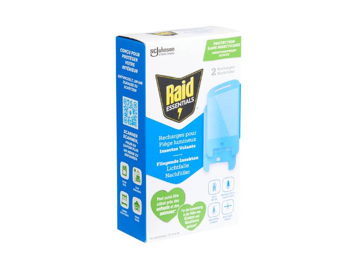 Raid Essentials Lichtfalle Nachfüllpack 2 Stück