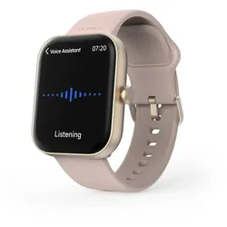 HAMA Smartwatch "5000", Telefonfunktion, Schlafanalyse, wasserdicht, 1,65", Rosé
