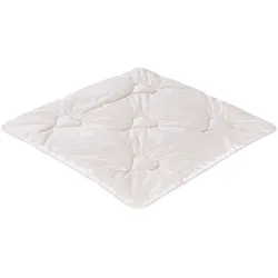 Paradies Babybettdecke Navina medium 80x80 cm, weiss