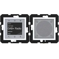 Hager WAN6110WG (DAB+, Bluetooth), Radio, Weiss