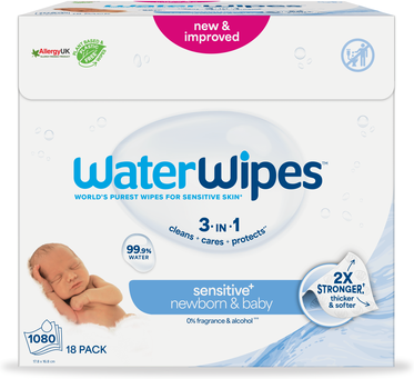 Waterwipes Toalhitas de Limpeza Bio 18 x 60 un 18 x 60 un
